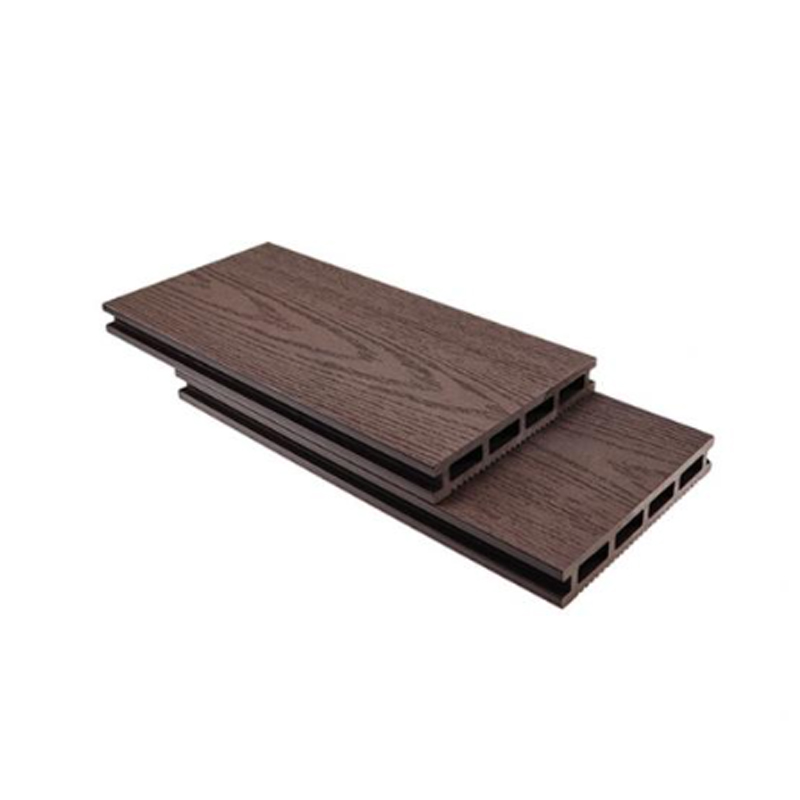 SRL-DEK 145*21mm Próifíl Hollow Bord Maisithe WPC le Dromchla Grán Adhmaid